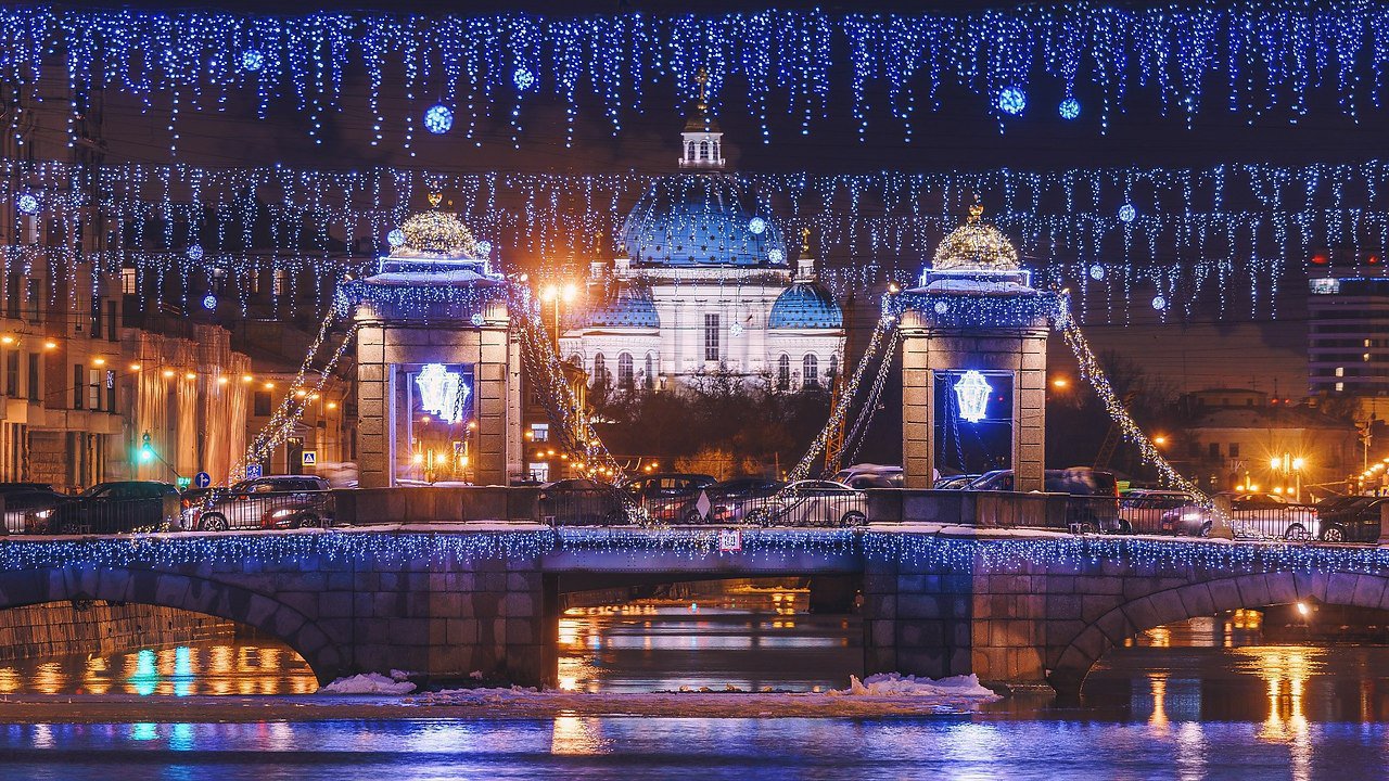 новогодний санкт петербург