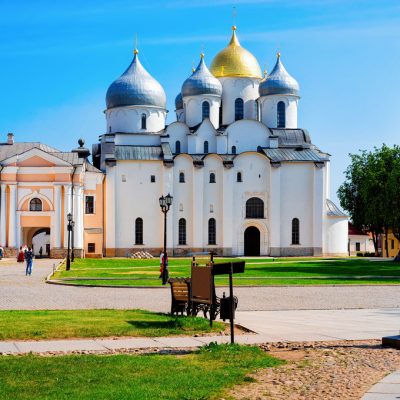 Cathedral of St Sophia in Kremlin of Veliky Novgorod
