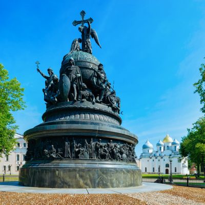 Monument of Millennium of Russia of Veliky Novgorod