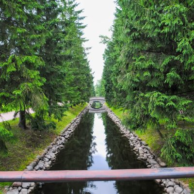 Channel Tsarskoye Selo in St. Petersburg