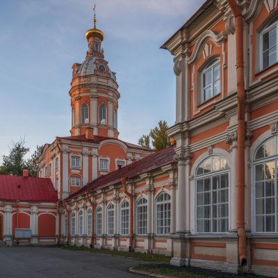 South-Western Tower (Library Tower) in the men's Orthodox Monast