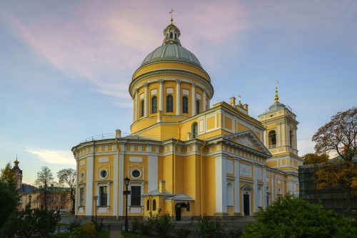 Trinity Cathedral in the current male Orthodox monastery of the