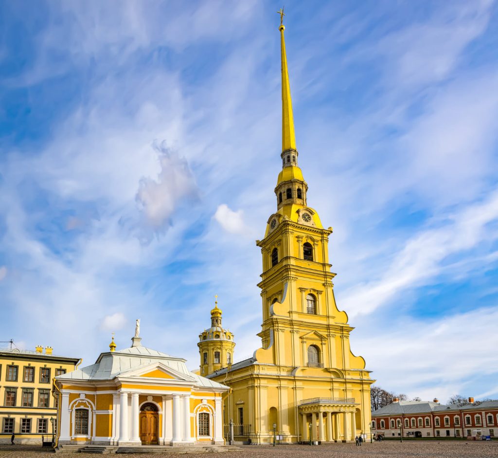 Петропавловский собор, Петербург