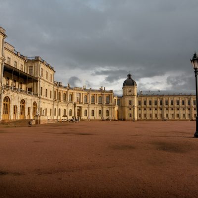 Great Gatchina Palace not far from Saint Peterburg in Russia