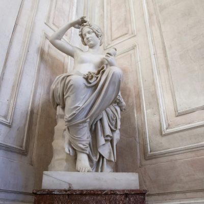 Sculpture of Greek woman. Ludwig Wilhelm Wichmann