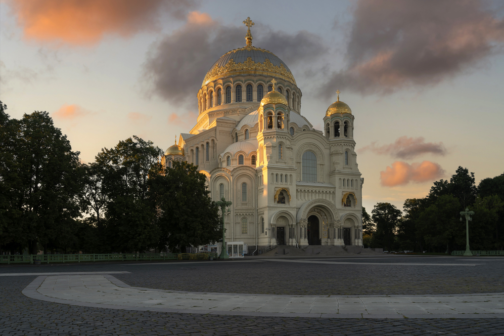 St Nicholas Naval Cathedral in Kronstadt