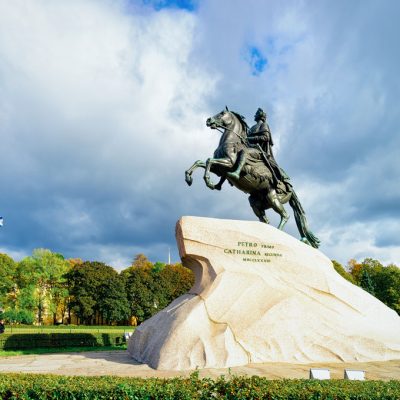 Bronze Horseman in Saint Petersburg