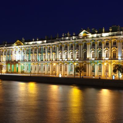 Winter Palace  in night