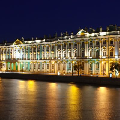 Winter Palace  in night