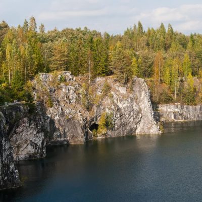 Каньон в парке Рускеала