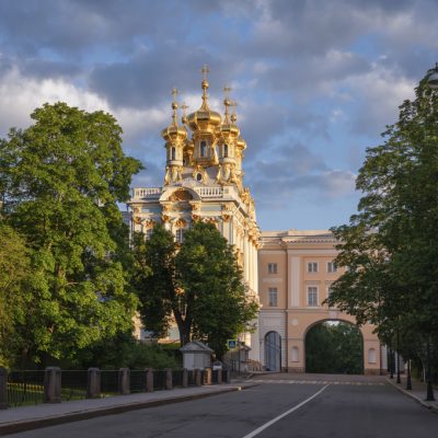 View of the Church of the Ascension of Christ-the palace church