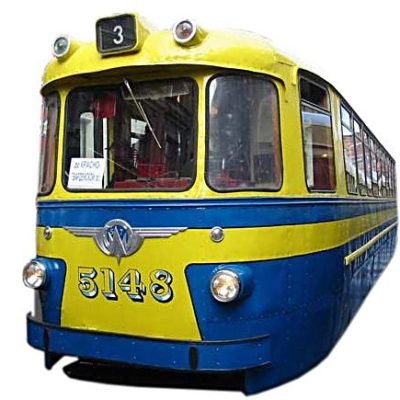 Трамвай ЛМ-57 - музей электротранспорта
