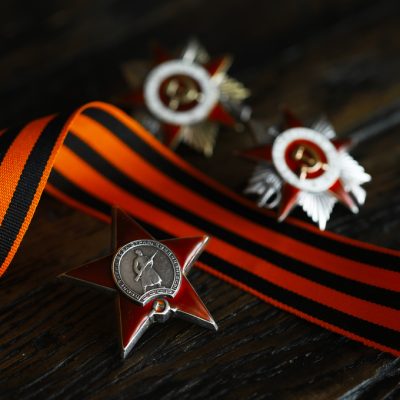 Patriotic War Order and battle order for courage and bravery on