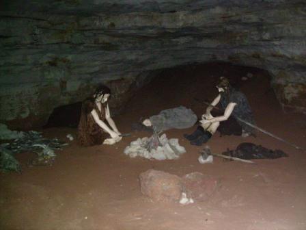 Саблино пещера первобытные люди